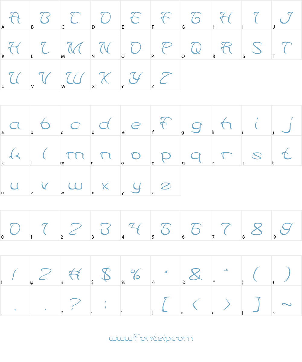 kungfu master Font Character